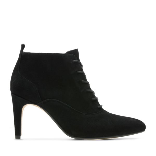 Clarks Womens Laina Jasmine Ankle Boots Black | CA-4190623